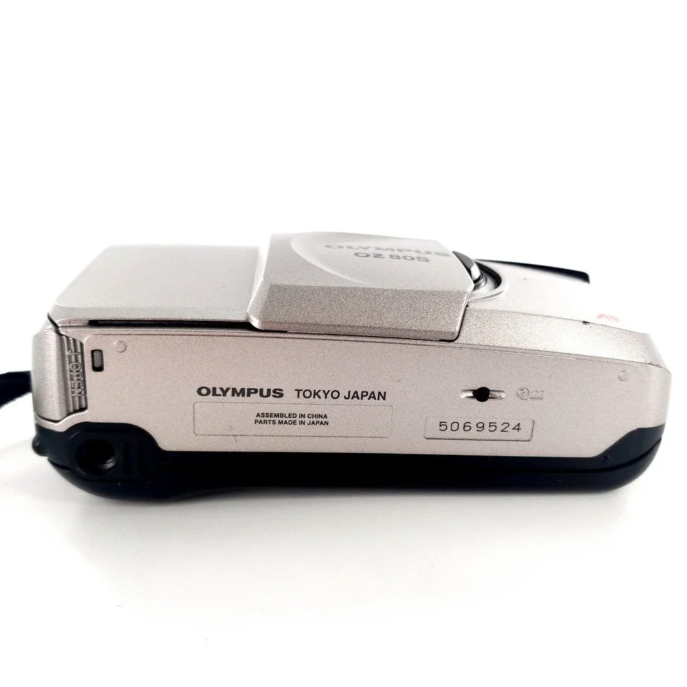Olympus OZ 80S Panorama 35mm Point & Shoot Film Camera w/ RC-200 Film Tested